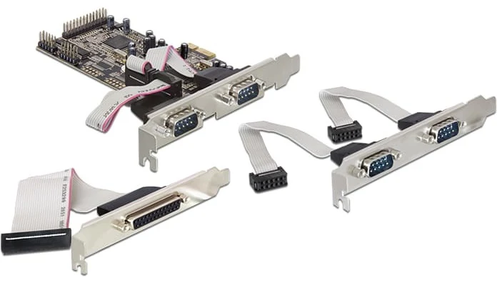 Kontrolieris Delock PCIe x1 - 4x