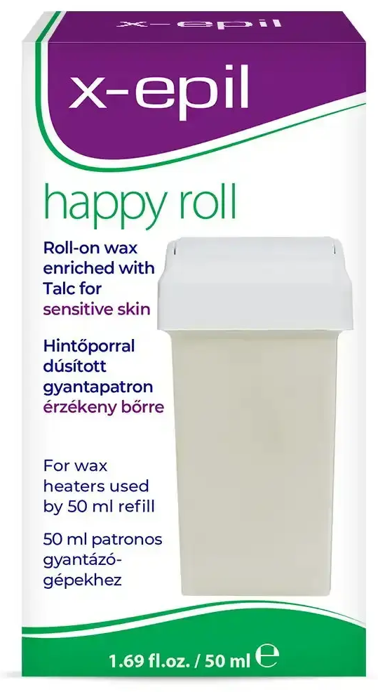 X-Epil, Happy Roll, Talc, Silky Finish