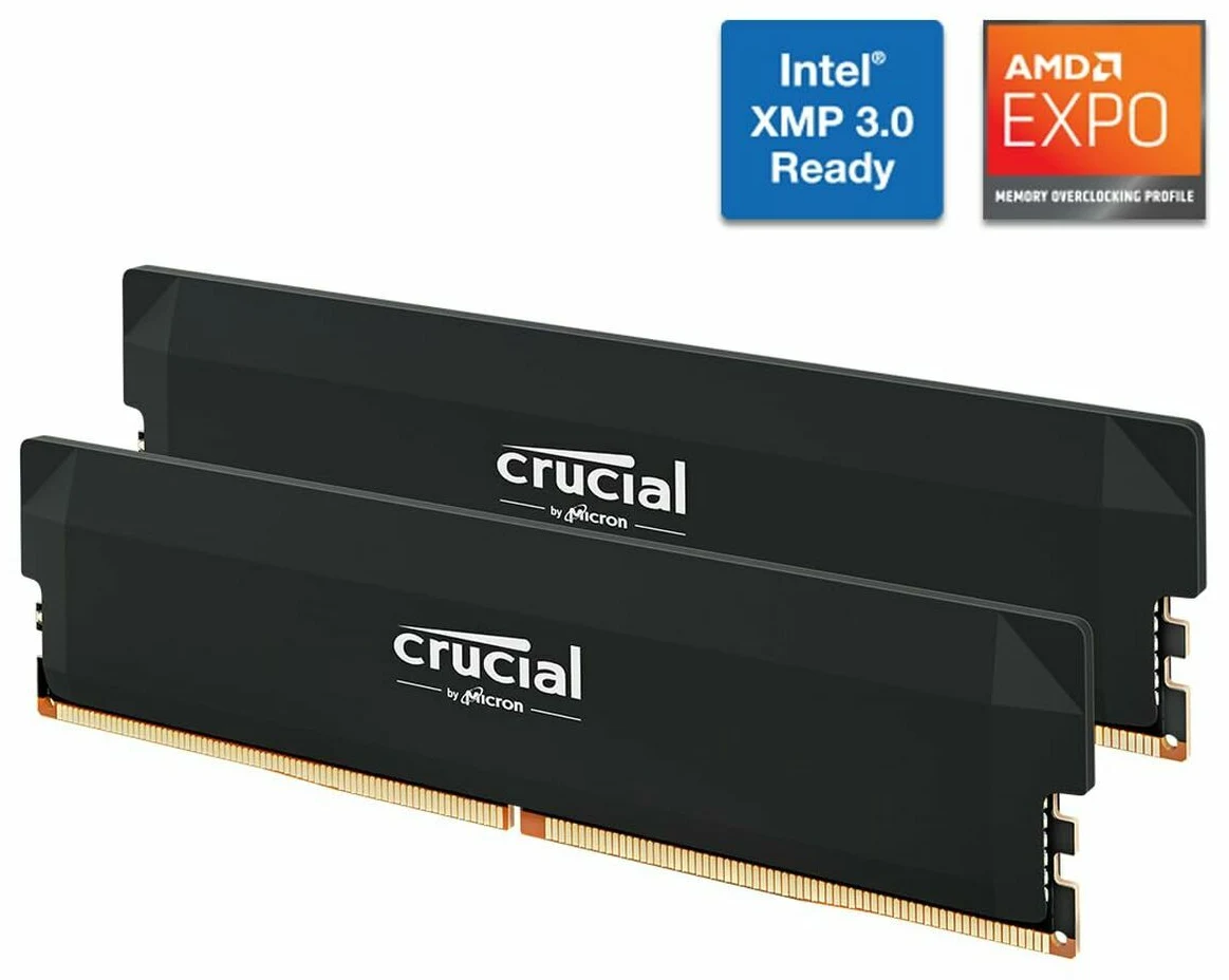 Crucial Pro OC 32GB (2x16GB) DDR5