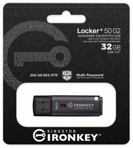 Kingston Pendrive 32GB IronKey Locker+50 USB