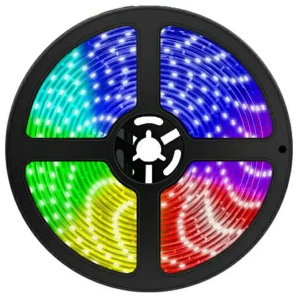 RGB LED lente ar Bluetooth kontrolieri
