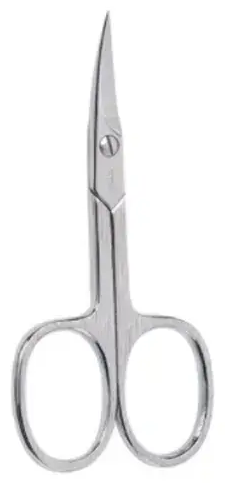 Beter Manicure Nail Scissors Curved Chromed