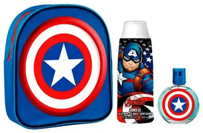 Marvel Captain America tualetes ūdens komplekts