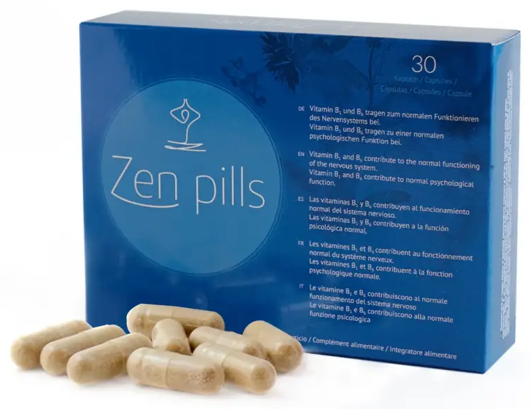 500 Cosmetics, Zen Pills, L-triptofāns, Magnija