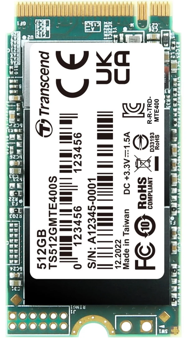 SSD disks Transcend MTE400S 512GB M