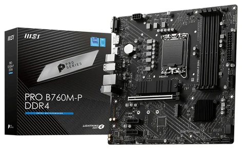 Mātesplate MSI PRO B760M-P DDR4
