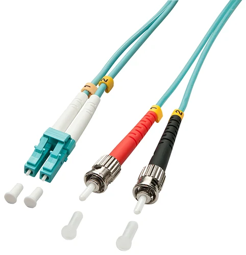 LINDY LWL-Duplexkabel LC/ST OM3 20m 50/125µm
