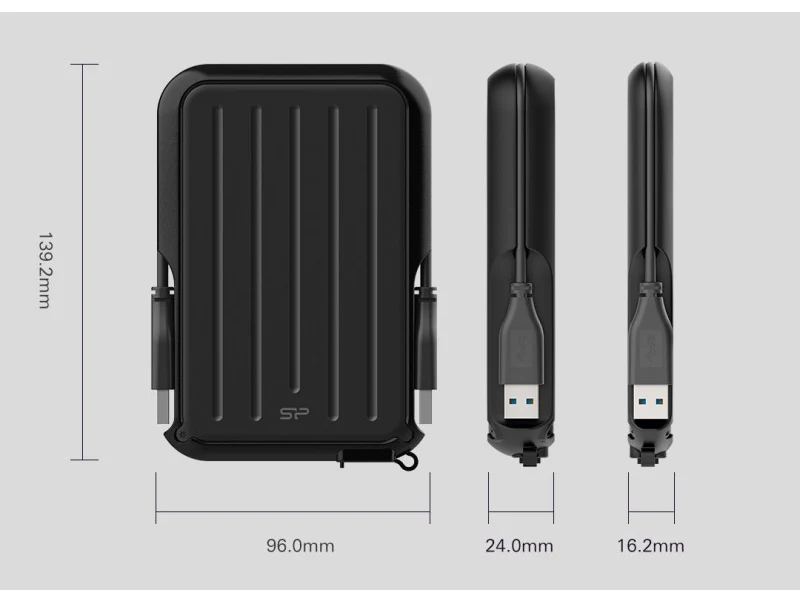 Ārējais cietais disks HDD Silicon Power