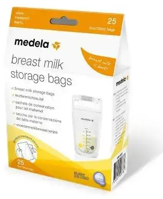 Medela Mātes Piena Uzglabāšanas Maisiņi 25gab