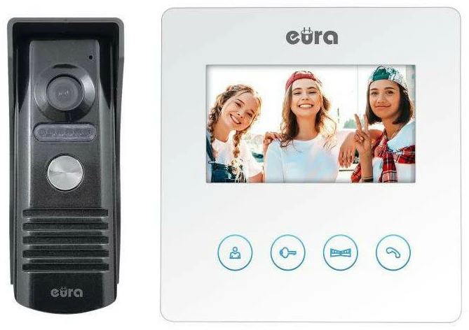 Eura Video durvju tālrunis EURA VDP-52A3&quot