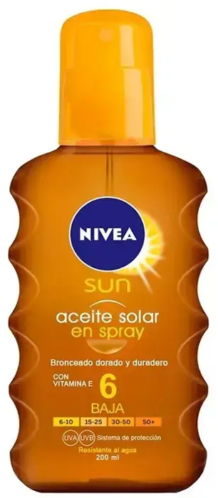 Nivea Sun Oil Spray Spf 6