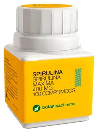 BOTÁNICA NUTRIENTS Botánicanutrients Spirulīna 400mg