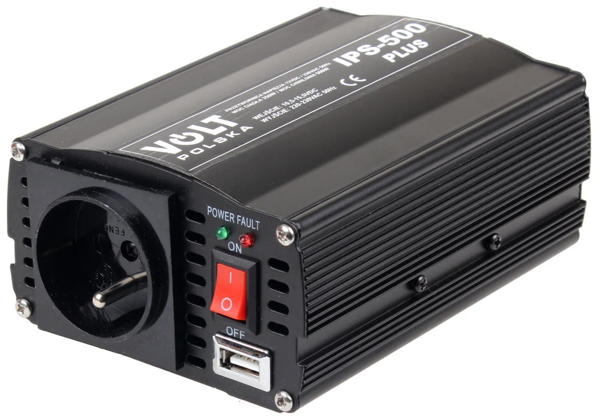 Pārveidotājs VOLT POLSKA IPS-500 PLUS 12V
