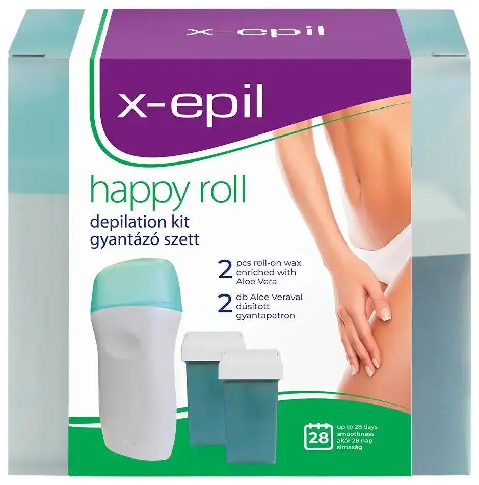 Set X-Epil: Happy Roll, Aloe Vera