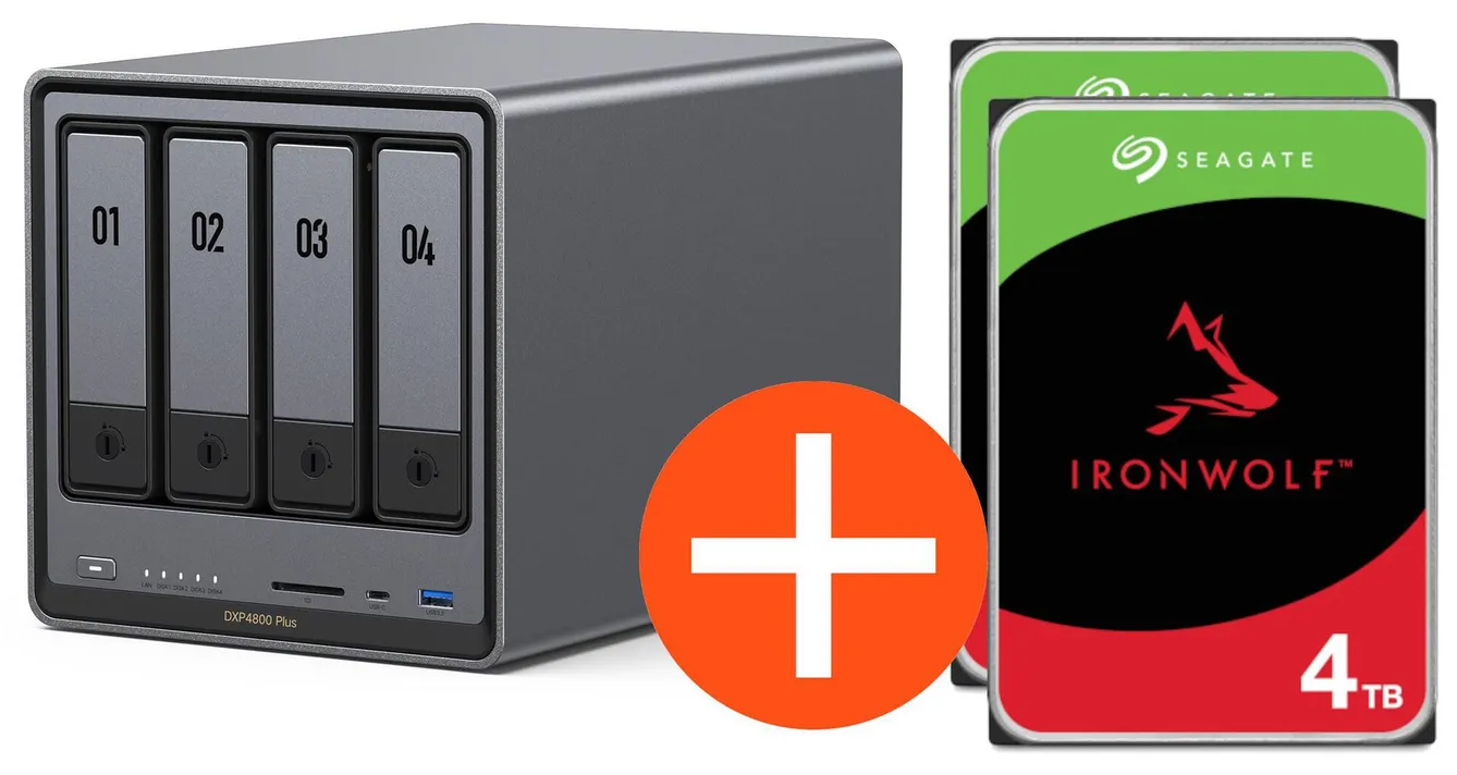 UGREEN NASync DXP4800 Plus NAS sistēma