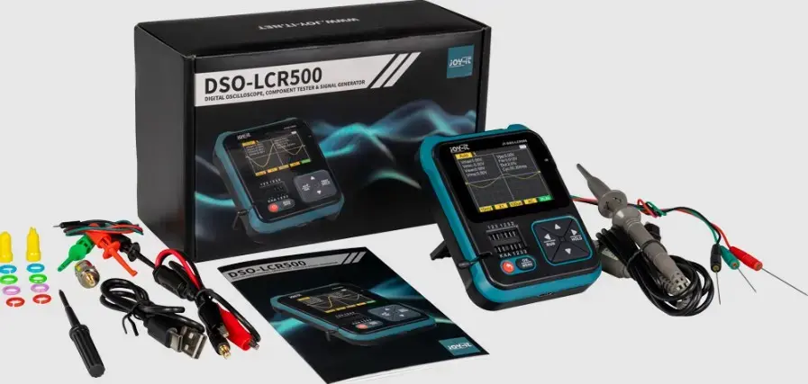 Joy-it DSO-LCR500 Osciloskops, signālu ģenerators 1