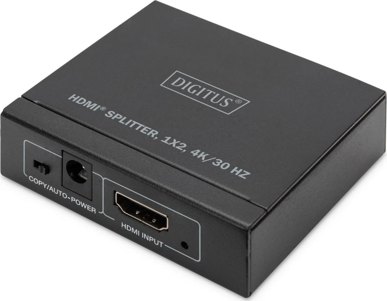 DIGITUS HDMI sadalītājs 1x2 4K/30Hz Black
