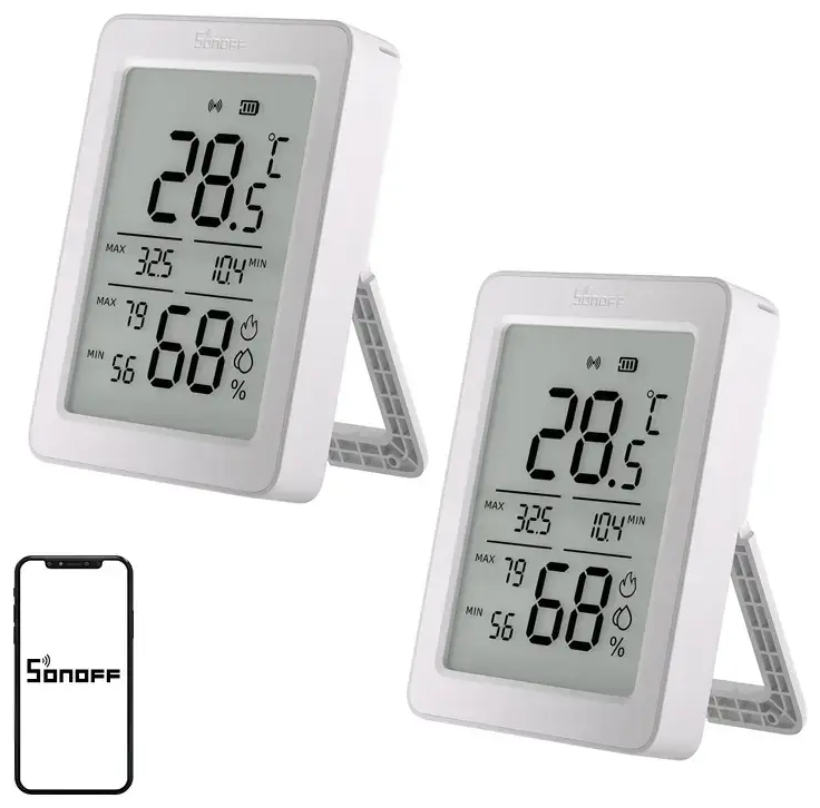 SONOFF ZigBee SNZB-02DR2 Temperature and Humidity