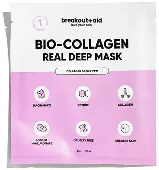 Breakout+aid Real Deep Mask - kolagēna