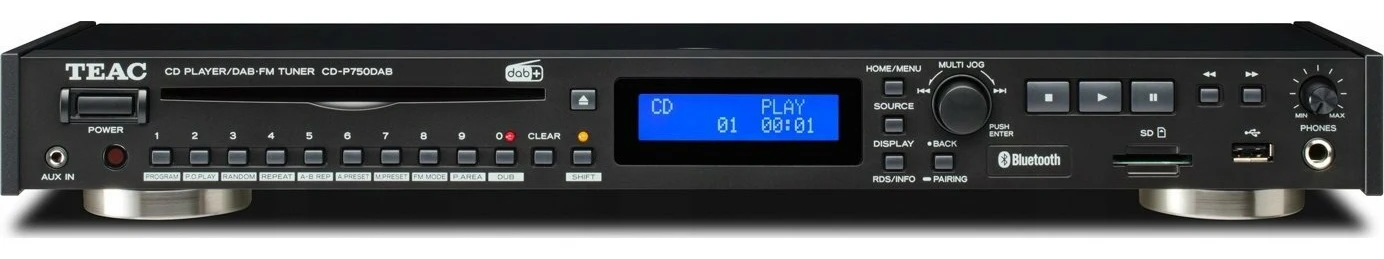 Teac Europe GmbH Gramofons Teac CD-P750DAB