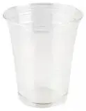 Starpakas Glāzes PET 250ml, D78mm, H105mm