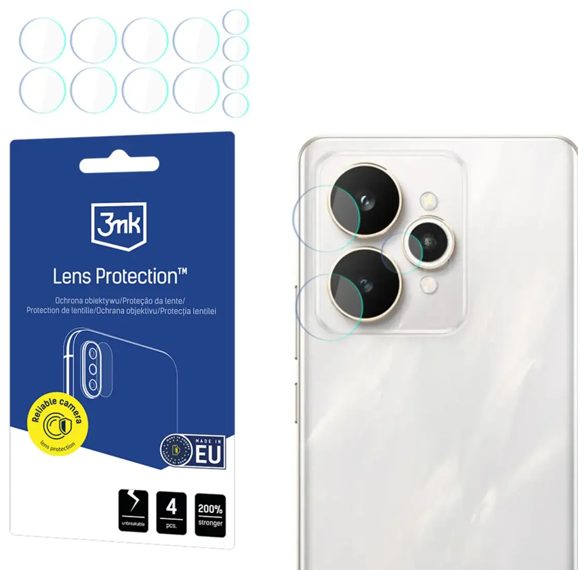 3mk Protection Kameras lēcas aizsargs 3MK