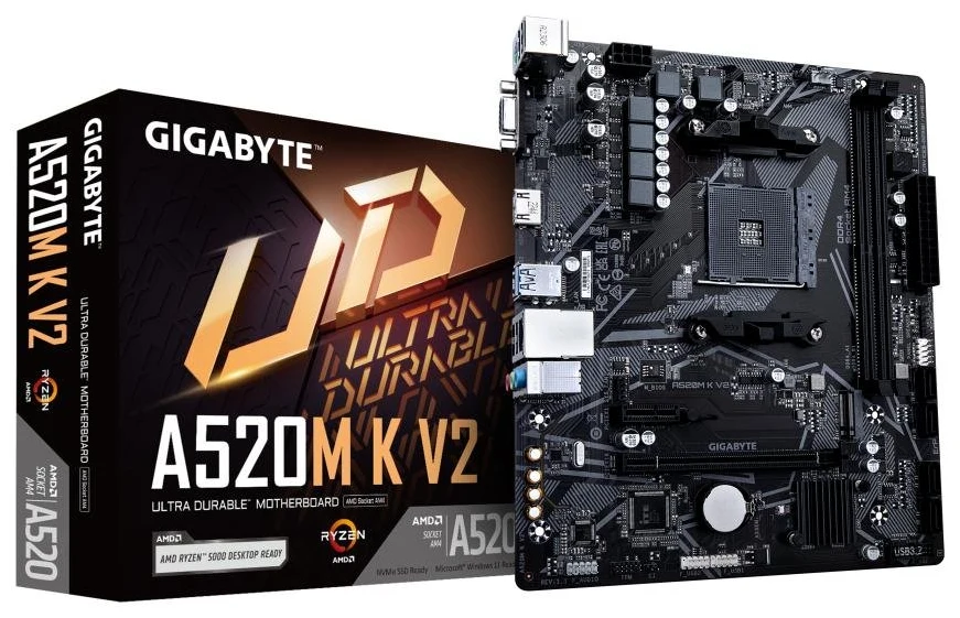 Gigabyte A520M K V2 mATX Mainboard