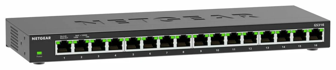 NETGEAR 16-Port Gigabit Ethernet Unmanaged Switch
