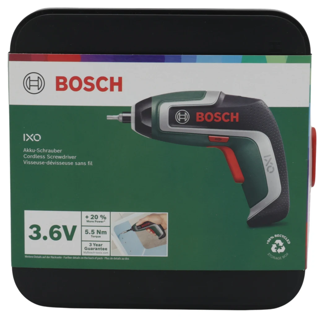 Urbjmašīna-skrūvgriezis Bosch IXO7 Mini-Akkuschrauber Basic, 0