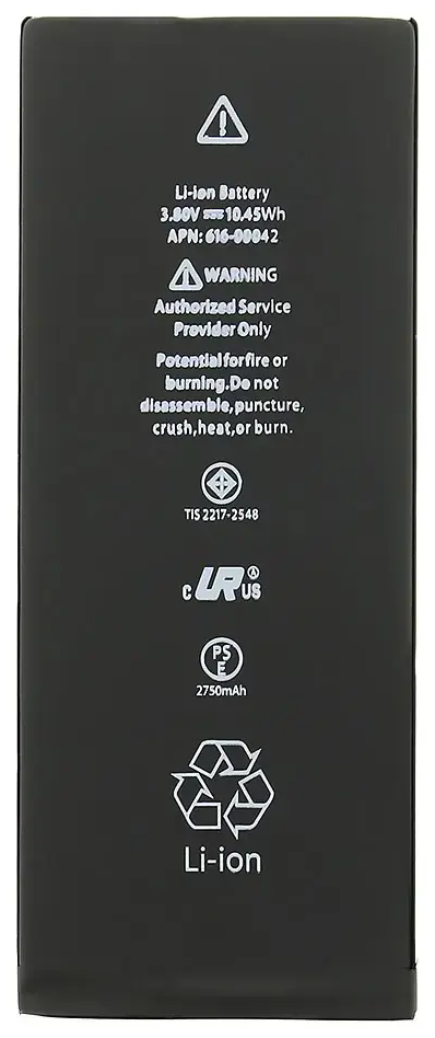 Battery for iPhone 6S Plus 2750mAh