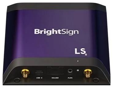 BrightSign LS445 multimediju atskaņotājs Black, Purple