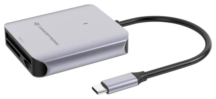 CONCEPTRONIC USB-C3.2 kartes lasītājs SD/TF4