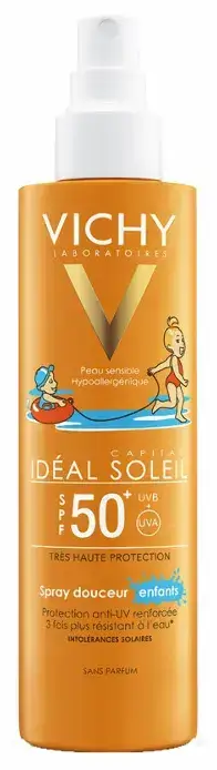 Vichy bērnu saules aizsardzības sprejs SPF50