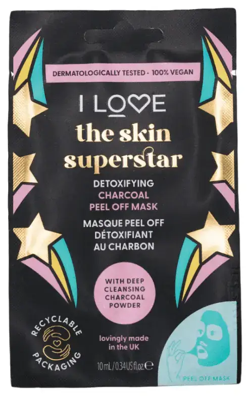 I Love, Skin Superstar, Detoksificējoša, Loksnes