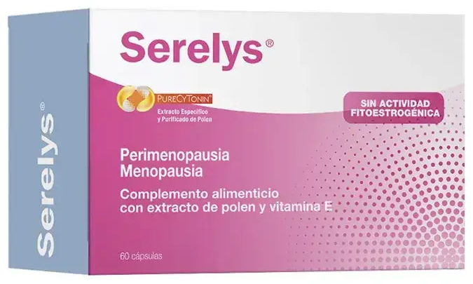 Serelys Perimenopausia Menopause uztura bagātinātājs 60