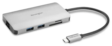 USB-C dokstacija/replikators Kensington 8in1 (K33820WW)