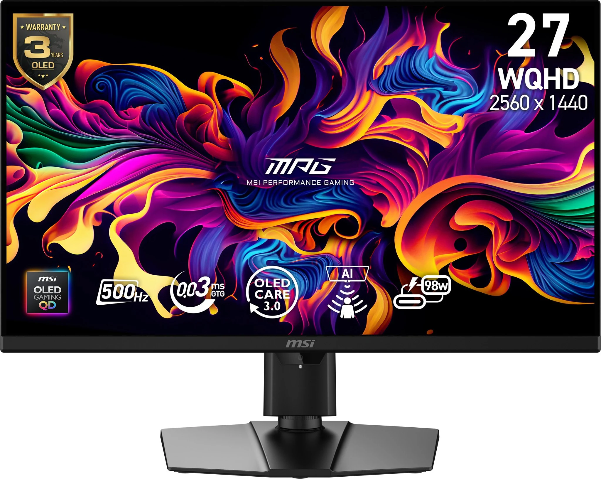 MSI MPG 271QRDE QD-OLED X50 (67