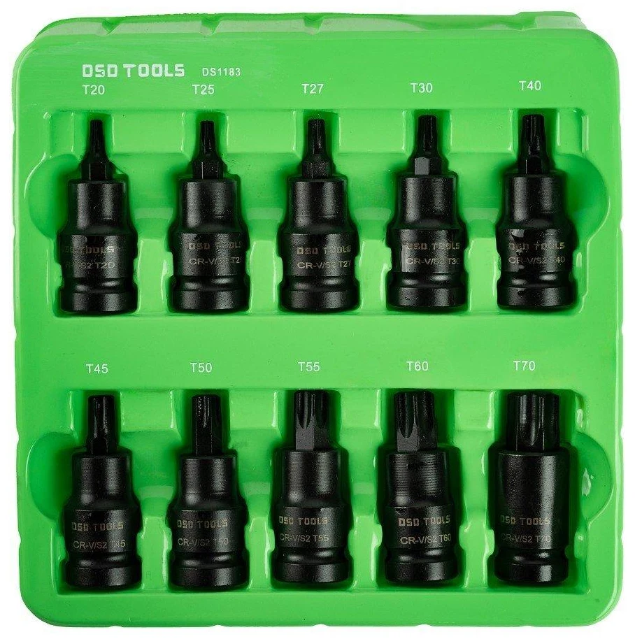 DSDTOOLS 1/2" PAVARAS SMŪGĒJUMU GALVIŅAS &quot