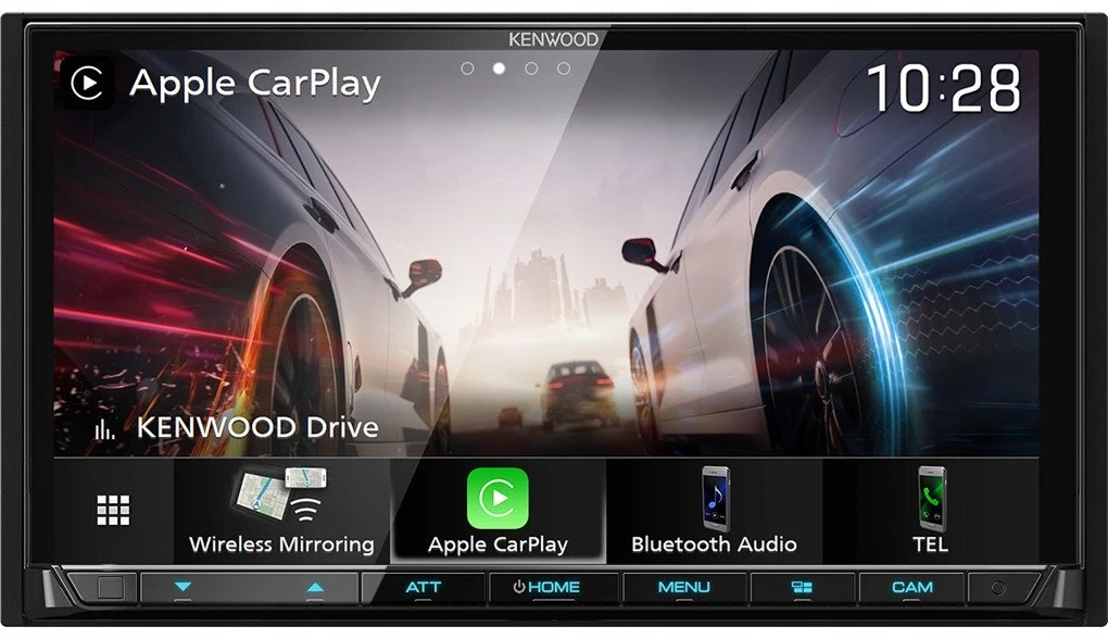Kenwood DMX8021DABS 7`` multimediju automašīnas radio