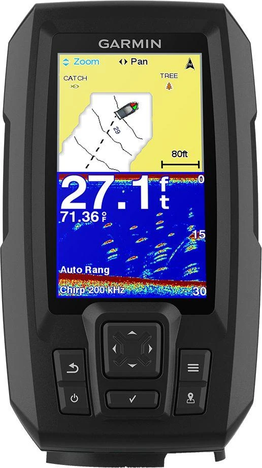 Garmin Plus 4 zivju meklētājs 10