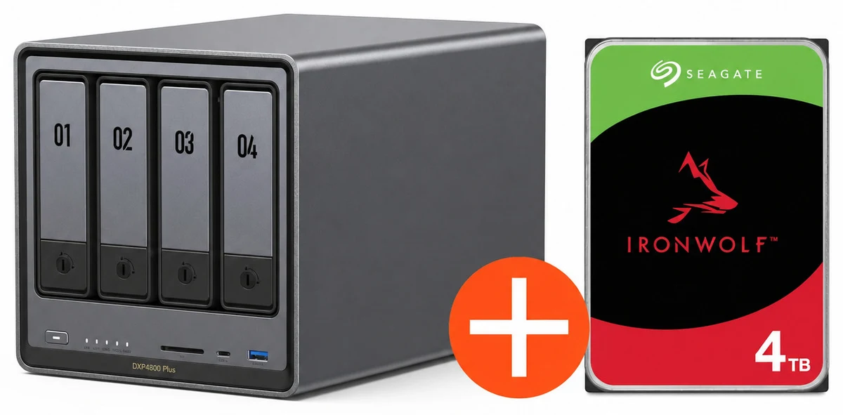 UGREEN NASync DXP4800 Plus NAS sistēma