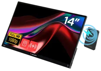 Monitors Verbatim 14" Portable Touchscreen Monitor