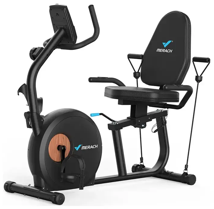 MERACH MR-S23B1-EU recumbent exercise bike (black)