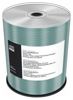 MediaRange CD-R 700MB/80min ProfLine SILVER T