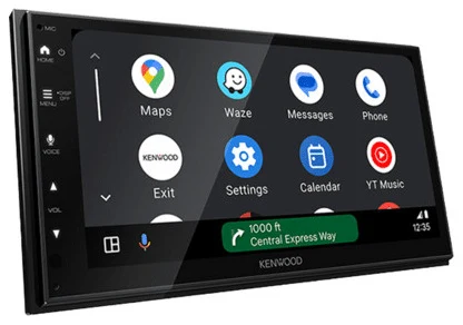 Kenwood DMX6523DABS 2DIN Bezvadu CarPlay Android
