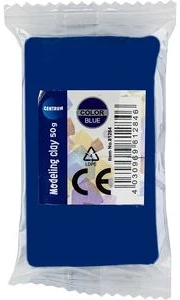 CENTRUM Plastilīns zila kr. 50g