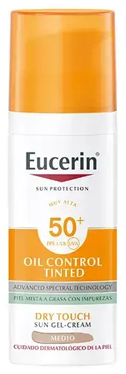 Eucerin Sun Oil Control Tinted Dry