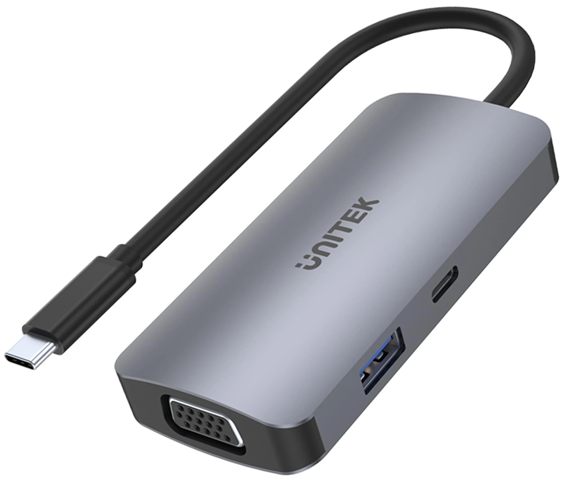 Unitek D1051A USB-C centrmezgls 1xUSB 3