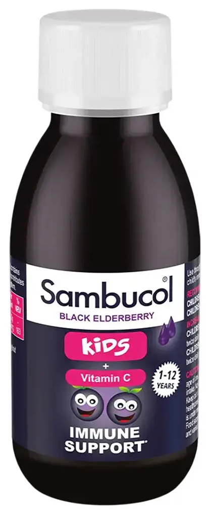 Sambucol, Kids, Black Elderberry & Vitamin