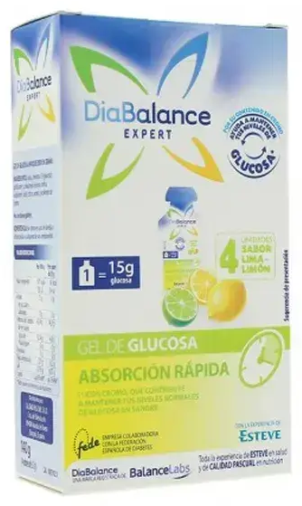 DiaBalance Expert Citronu glikozes gels 4